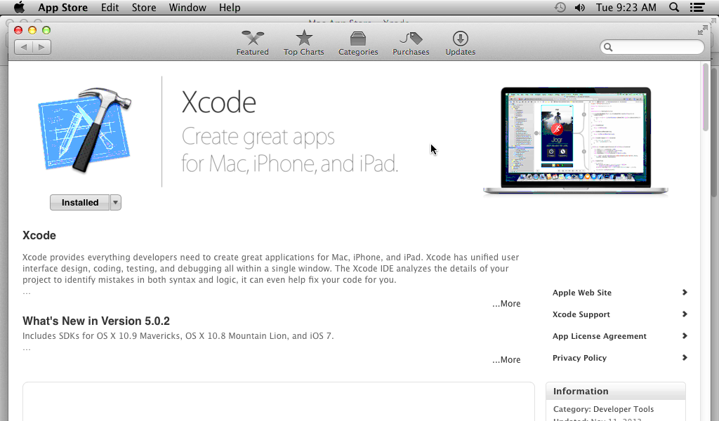 Xcode download mac 10.14